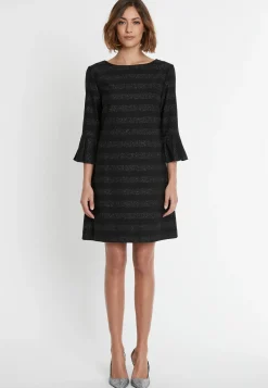 Sale Ana Alcazar Volantkleid Samea Schwarz