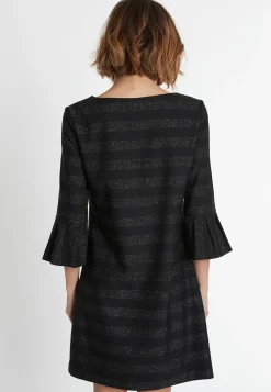 Sale Ana Alcazar Volantkleid Samea Schwarz