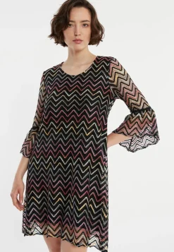 New Ana Alcazar Volantkleid Zekala Mehrfarbig