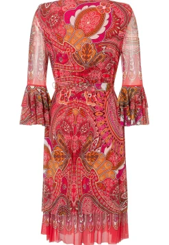 Sale Ana Alcazar Volantkleid Zevora Rot