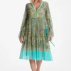 Clearance Ana Alcazar Volantkleid Zikone Mehrfarbig