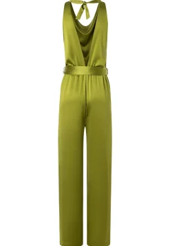 Clearance Ana Alcazar Wasserfall Jumpsuit Paholy Grün