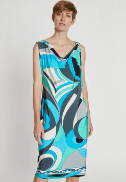 Outlet Ana Alcazar Wasserfallkleid Lotta Mehrfarbig