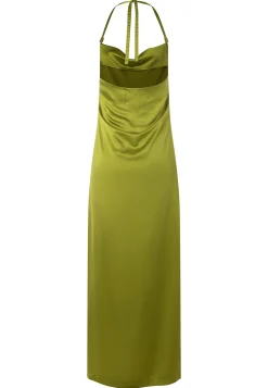 Online Ana Alcazar Wasserfallkleid Pahali Grün