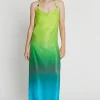 Hot Ana Alcazar Wasserfallkleid Rapea Mehrfarbig