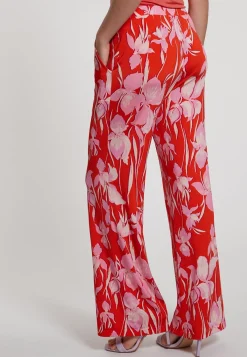 New Ana Alcazar Weite Hose Geana Rot