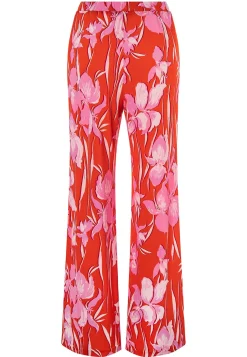 New Ana Alcazar Weite Hose Geana Rot