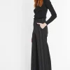 Fashion Ana Alcazar Weite Hose Samsa Schwarz