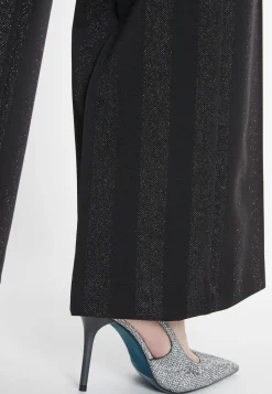 Fashion Ana Alcazar Weite Hose Samsa Schwarz