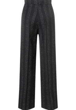 Fashion Ana Alcazar Weite Hose Samsa Schwarz