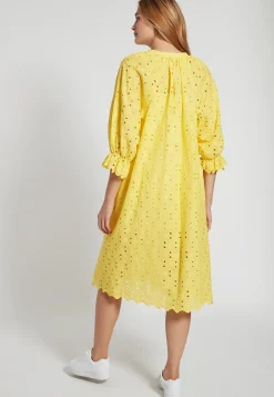 Online Ana Alcazar Weites Kleid Faha Gelb