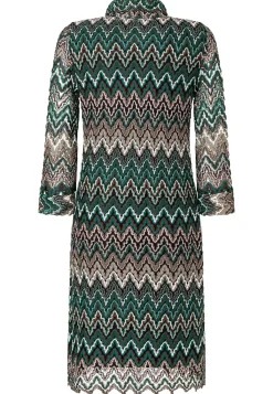 Online Ana Alcazar Weites Kleid Maffa Grün